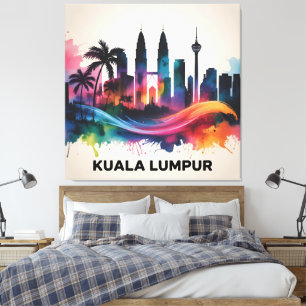 malaysia canvastryck