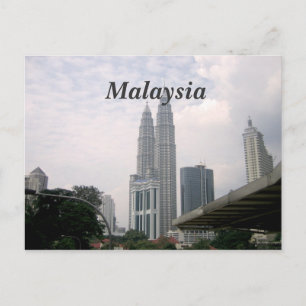 Malaysia Cityscape Vykort