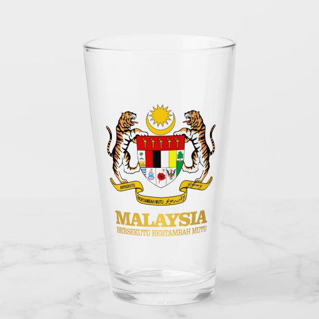 Malaysia COA Glaskopp (Framsida)