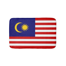 Malaysia flagga badrumsmatta