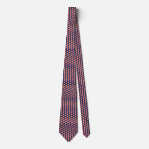 Malaysia Flagga Hearts Tie Slips