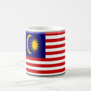 Malaysia - Flagga - Kaffemugg