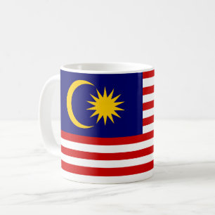 Malaysia Flagga Kaffemugg