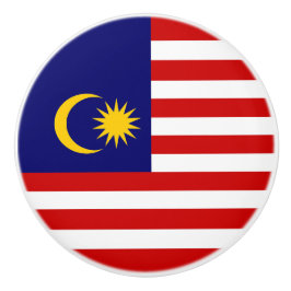 Malaysia flagga knopp