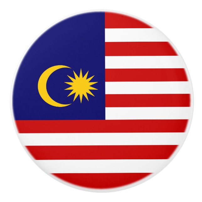 Malaysia flagga knopp (Framsidan)