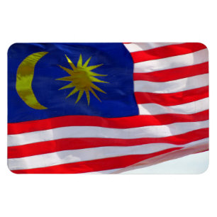 Malaysia flagga magnet