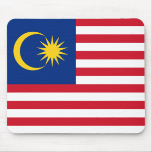 Malaysia Flagga Mousepad Musmatta