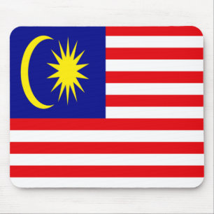 Malaysia flagga musmatta