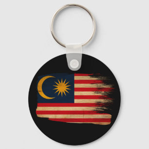 Malaysia flagga nyckelring