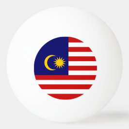 Malaysia flagga pingisboll