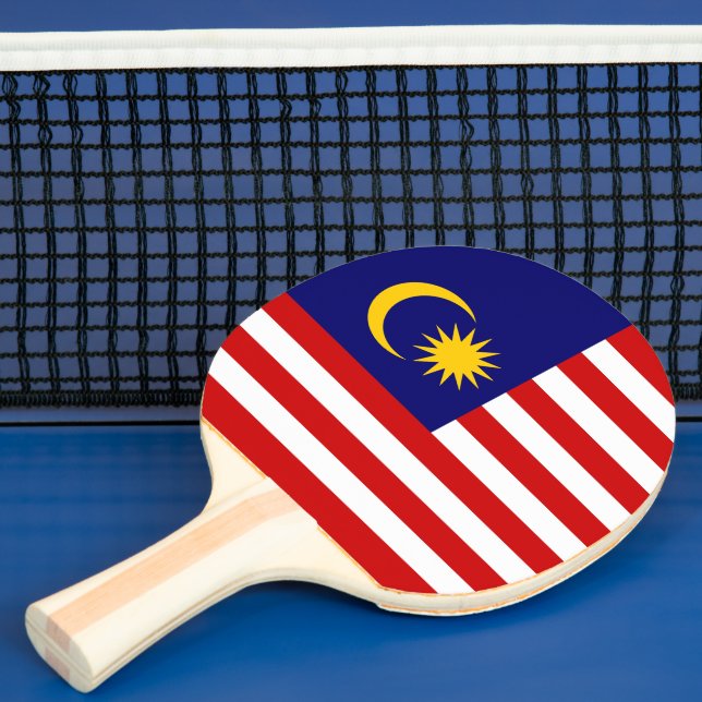 Malaysia flagga pingisracket (Insitu)