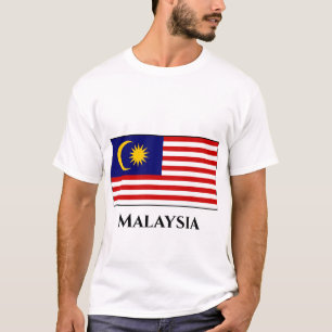 Malaysia Flagga T-Shirt