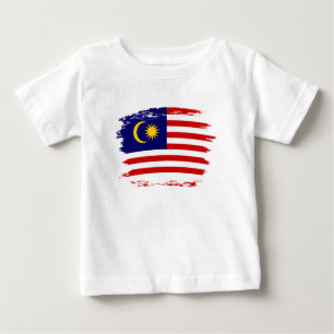 Malaysia flagga t shirt