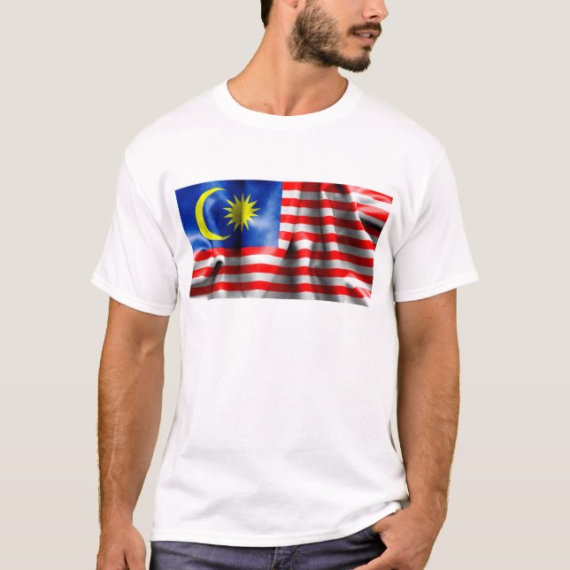 Malaysia Flagga Tee (Framsida)