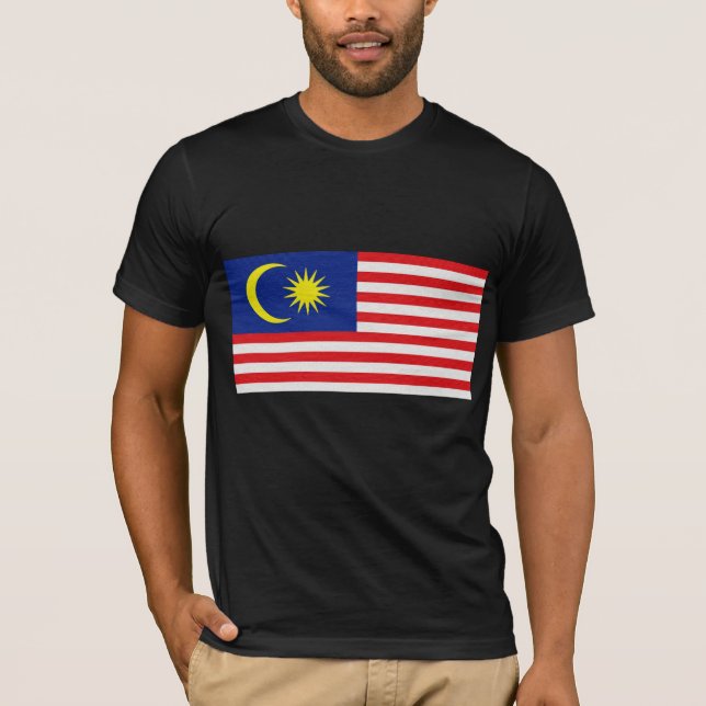 Malaysia flagga tröja (Framsida)