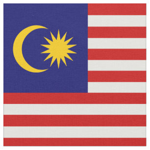 Malaysia flagga tyg