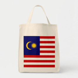 Malaysia flagga tygkasse