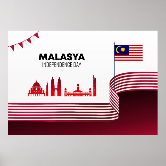 Malaysia Independence day Poster (Framsidan)