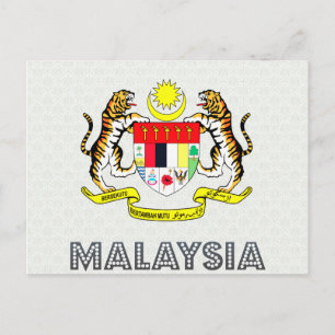 Malaysia Jackar Arm Vykort
