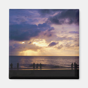 Malaysia Kusten Sunset Magnet