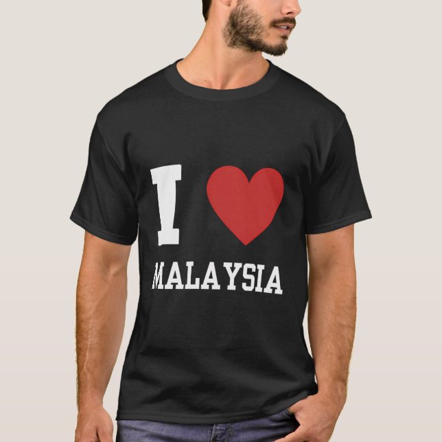 Malaysia Malaysian T Shirt (Framsida)