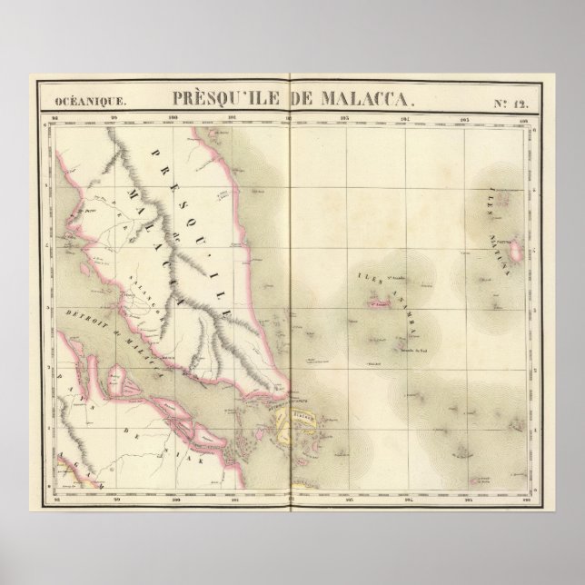 Malaysia Oceanien nr 12 Poster (Framsidan)