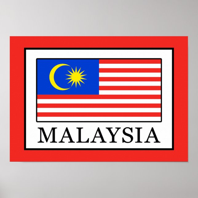 Malaysia Poster (Framsidan)
