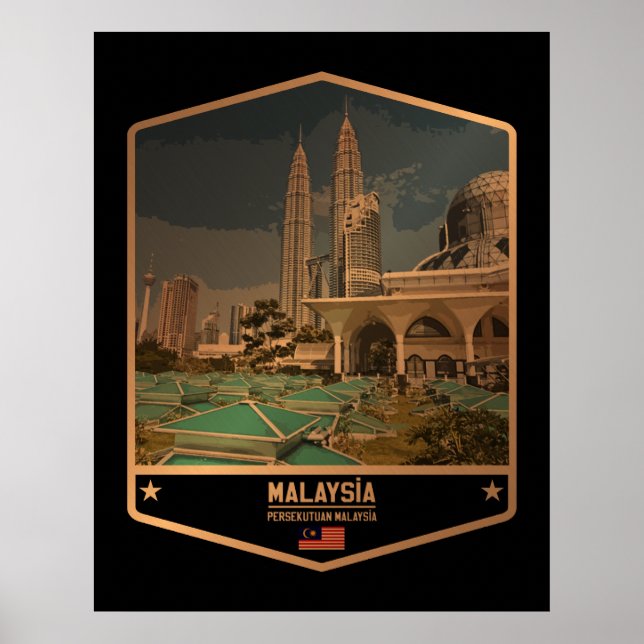 Malaysia Poster (Framsidan)