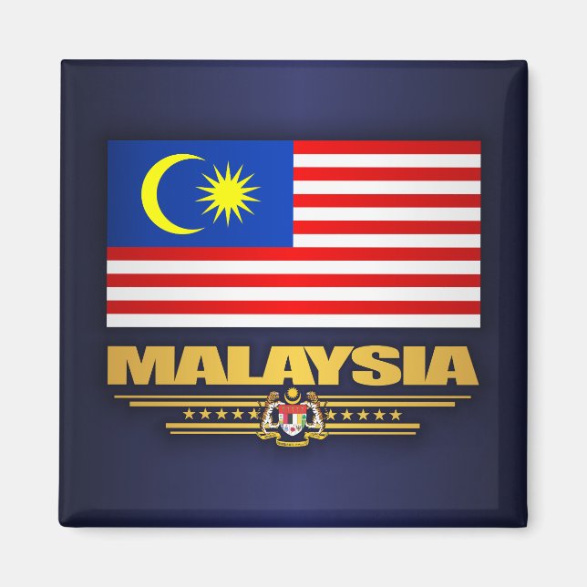 "Malaysia-Pridet" Magnet (Framsidan)