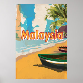 Malaysia Strand semester Plakat Poster