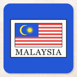 Malaysia Underlägg Papper Kvadrat