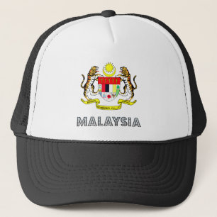 Malaysia vapensköld truckerkeps