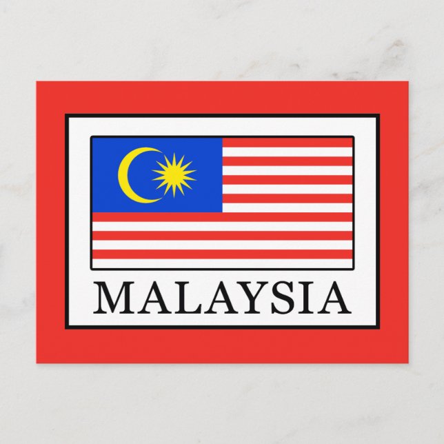 Malaysia Vykort (Framsida)