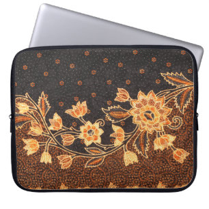 Malaysian indonsian Batik Art Beauty Laptop Fodral