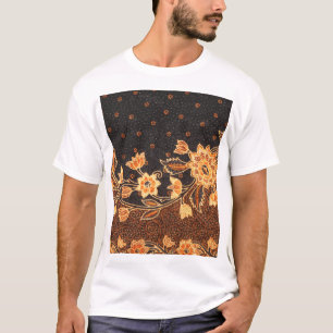 Malaysian indonsian Batik Art Beauty T Shirt