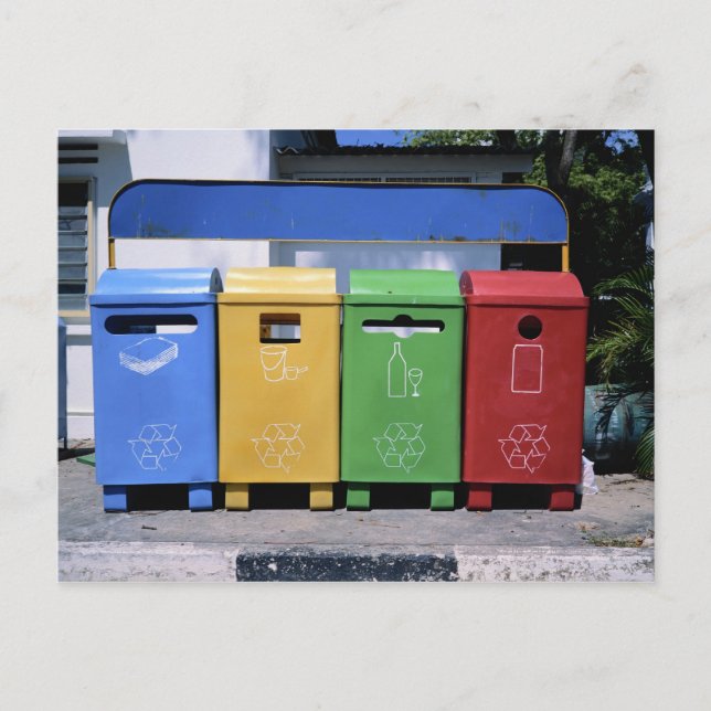 Malaysian Recycling Tunna Vykort (Framsida)
