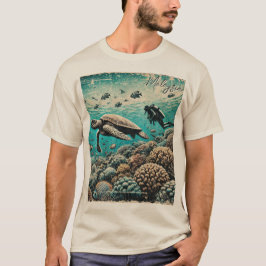 Malaysias Dyka Distress Grunge T Shirt