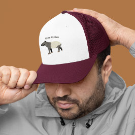 Malaysias eller Asiens Piebald Tapir-Personlig Keps
