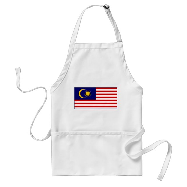 Malaysias flagga förkläde (Framsidan)