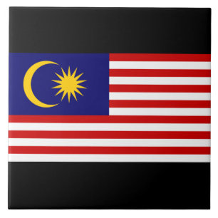 Malaysias flagga kakelplatta