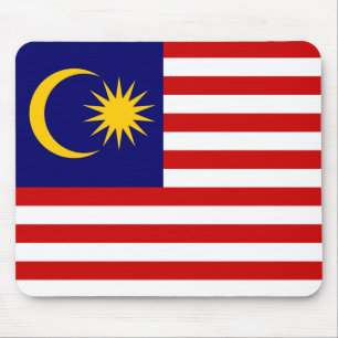 Malaysias flagga musmatta
