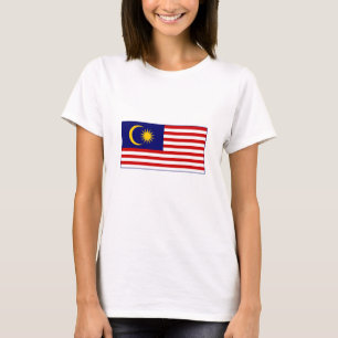 Malaysias flagga t shirt