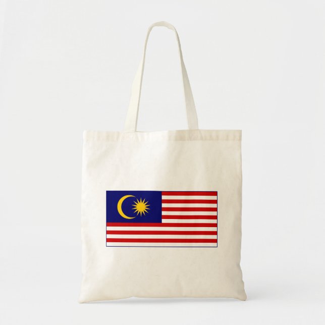 Malaysias flagga tygkasse (Framsidan)