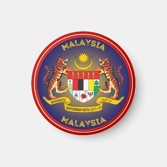 Malaysiskt kulturarvssymbol magnet (Framsidan)