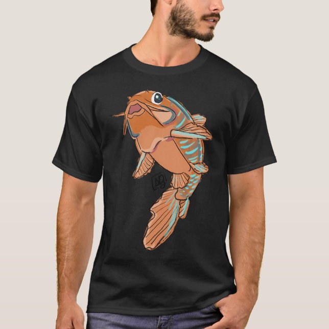 Malbarspigg Marknadsfisk T Shirt (Framsida)