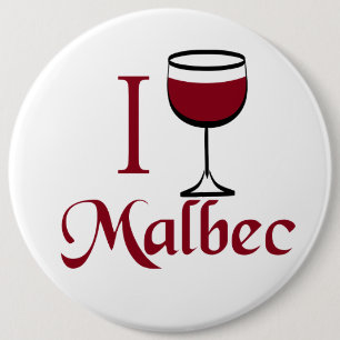 Malbec Vin Älskare-gåvor Knapp