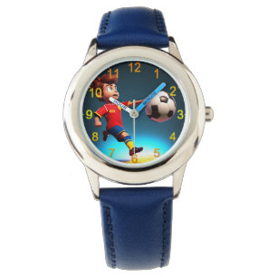 "Målbindning: Animeradens pojkes Perfekt Kick" Armbandsur
