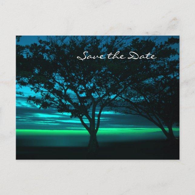 Målbröllop Spara datum Meddelande Vykort (Framsida)