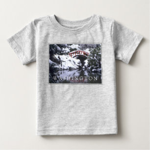 Målbrygga & damm i vinter Seattle, Washington T Shirt