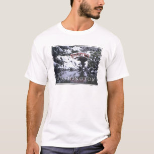 Målbrygga & damm i vinter Seattle, Washington T Shirt